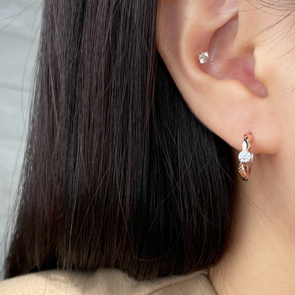 Simple Hoop Earrings