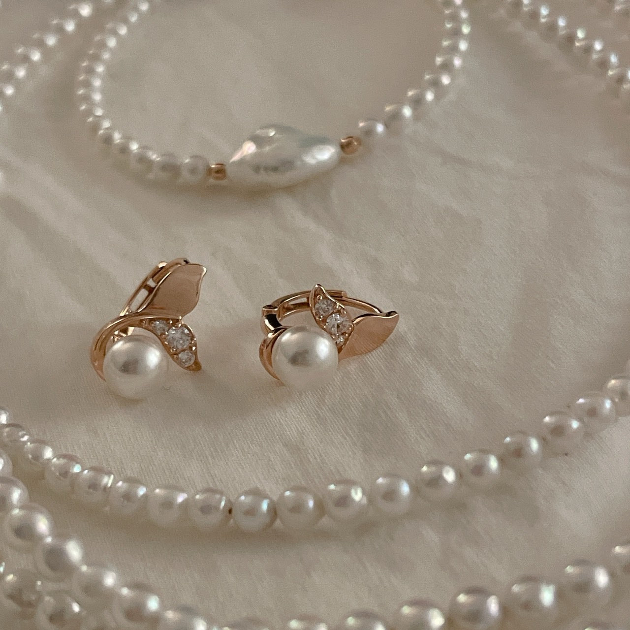 Whale Tail Earrings