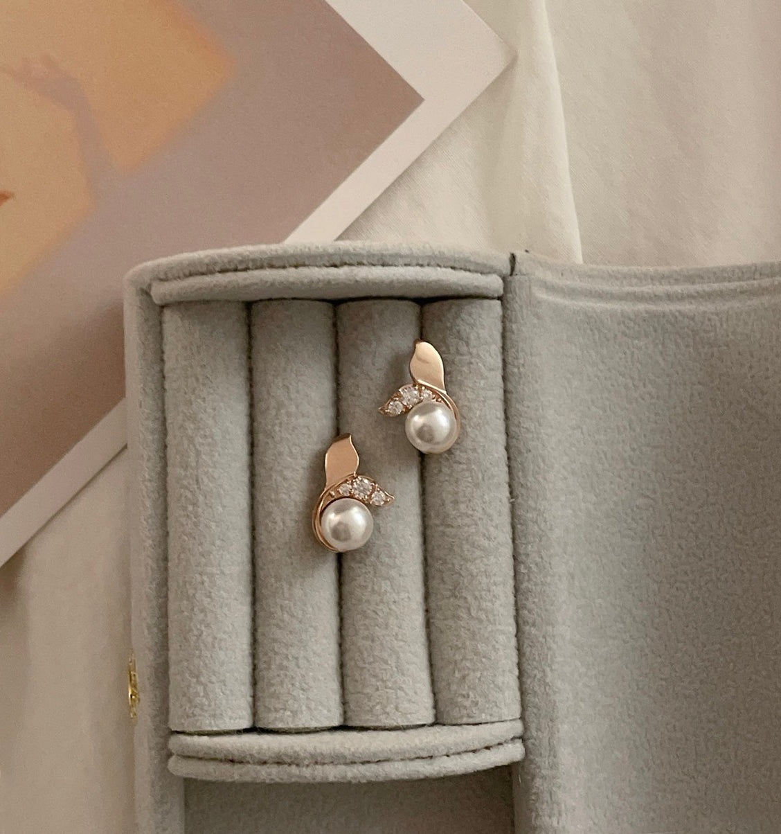 Whale Tail Earrings
