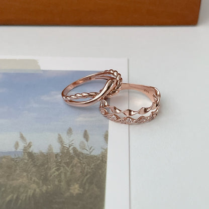 Twisted Rope Ring