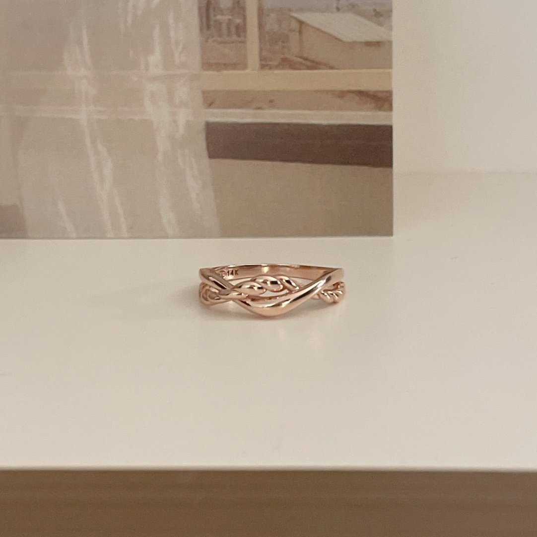 Twisted Rope Ring