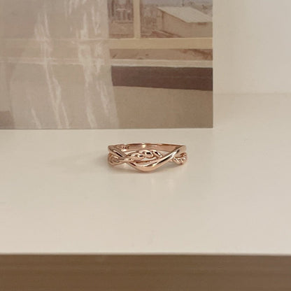 Twisted Rope Ring