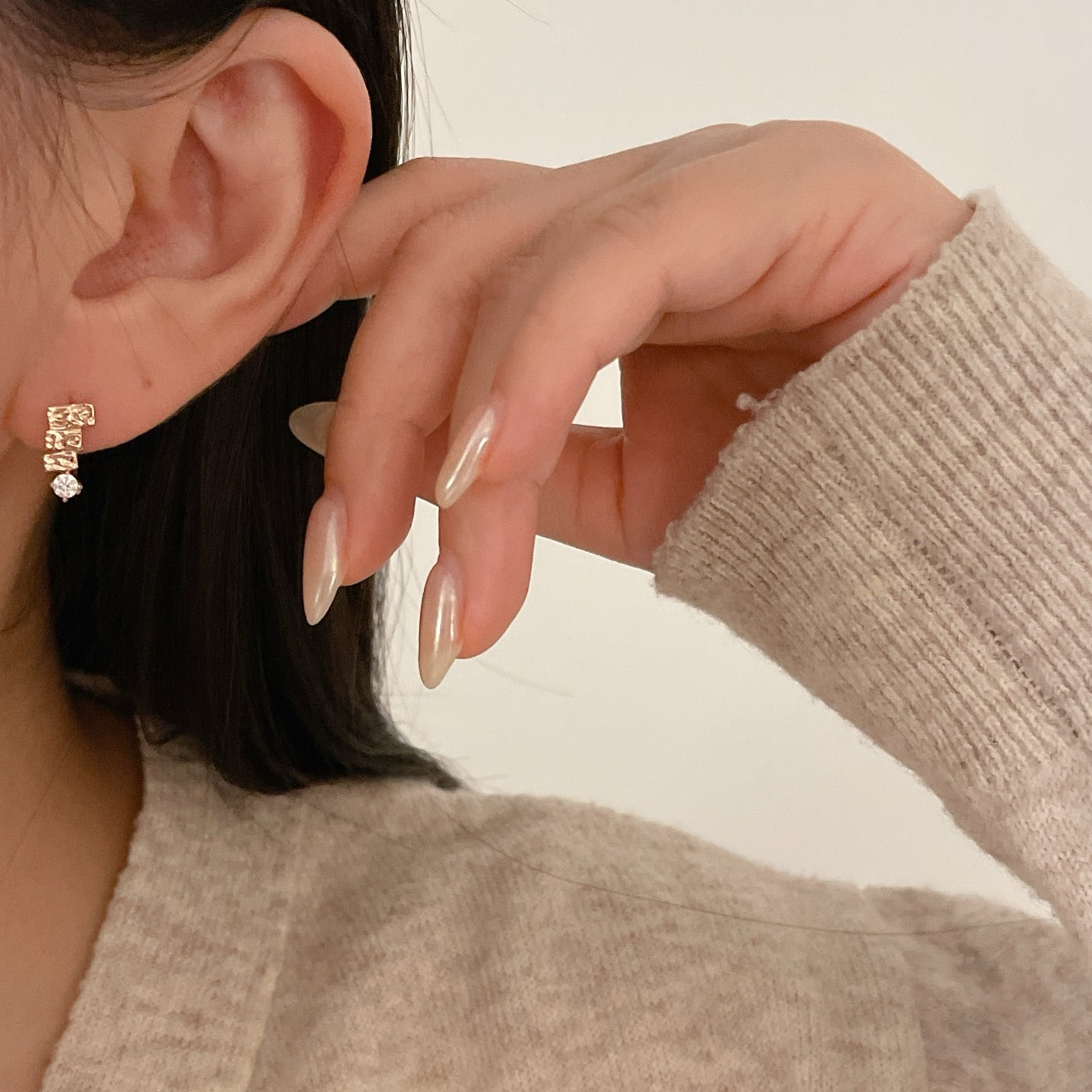 Antique CZ Earrings