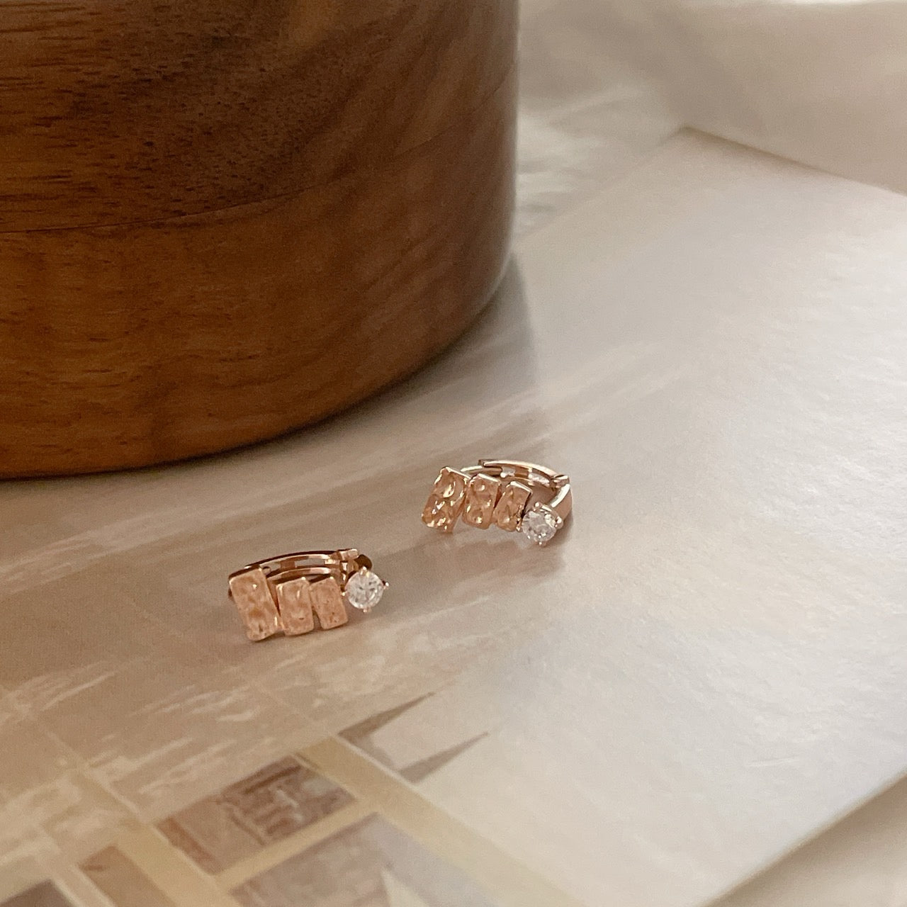 Antique CZ Earrings