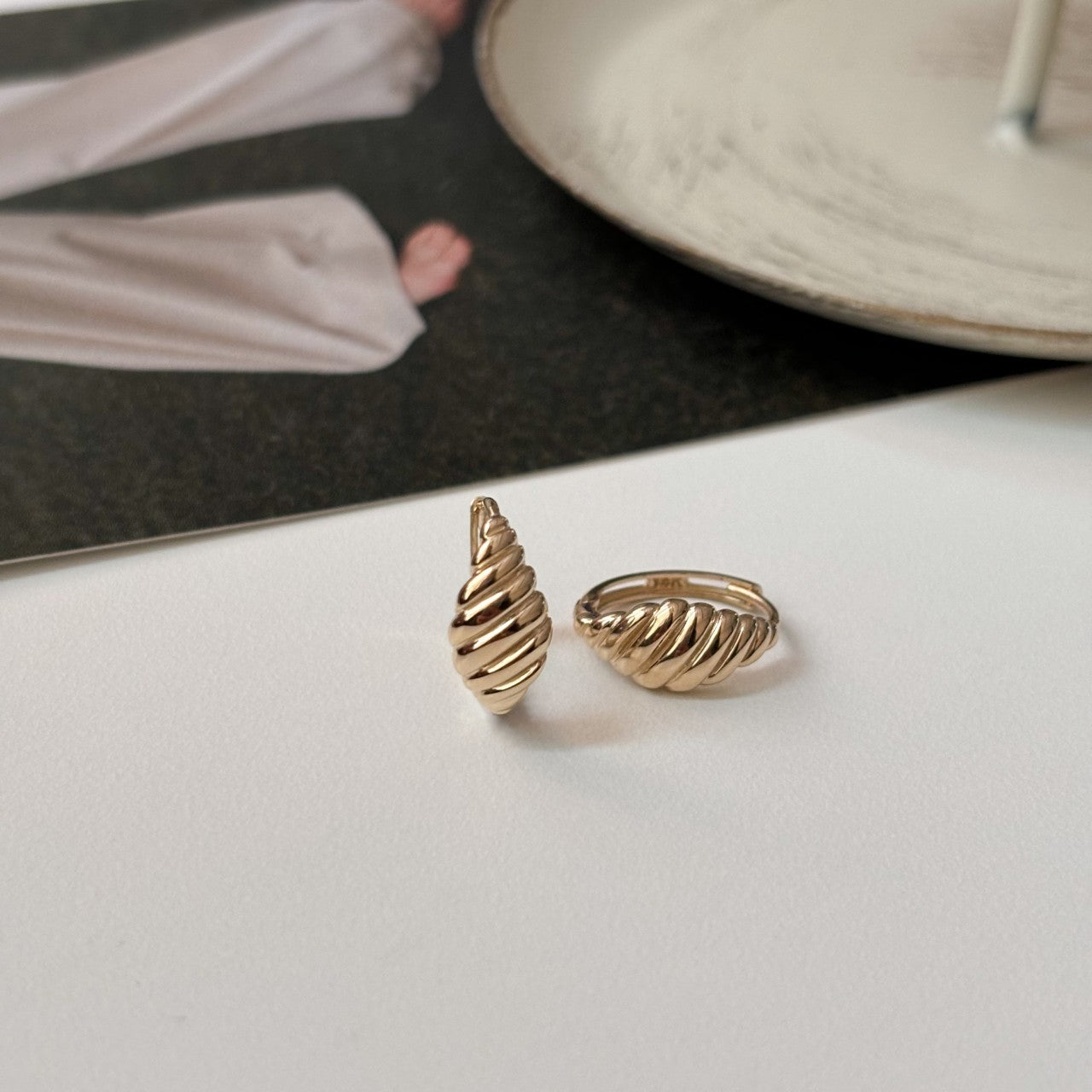 Croissant  Earrings