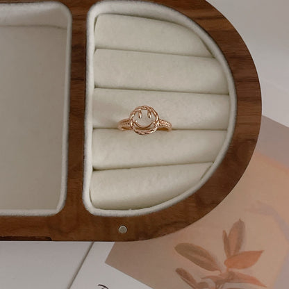 Happy Face Ring Front View image