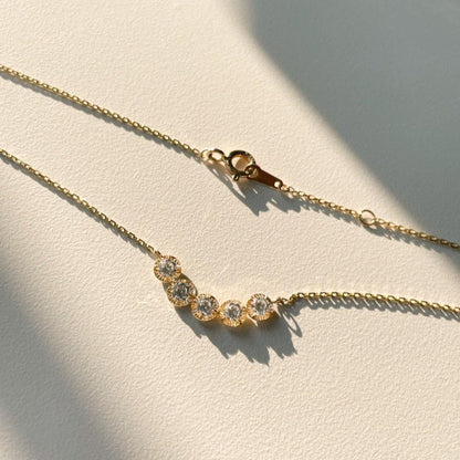 Round Diamond Necklace