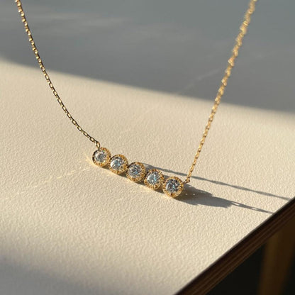 Round Diamond Necklace
