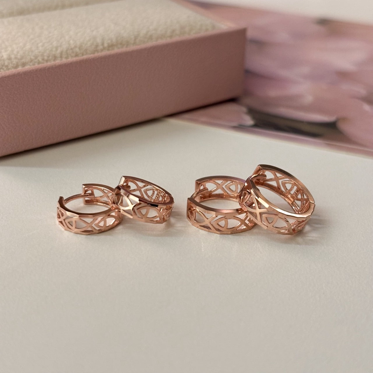 Fish Hoop Earrings