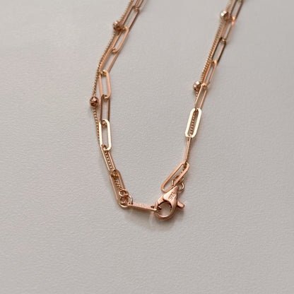 Double Row Necklace