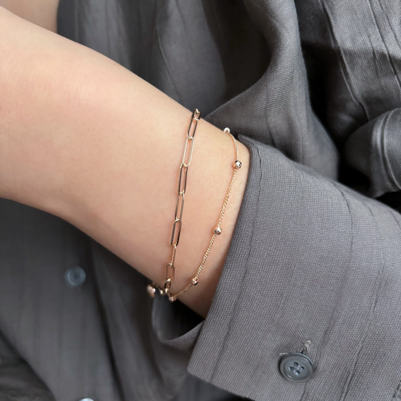 Double Row Bracelet