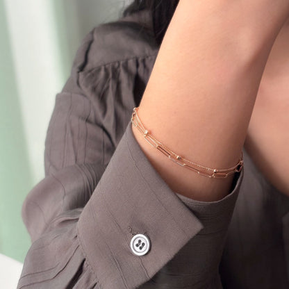Double Row Bracelet