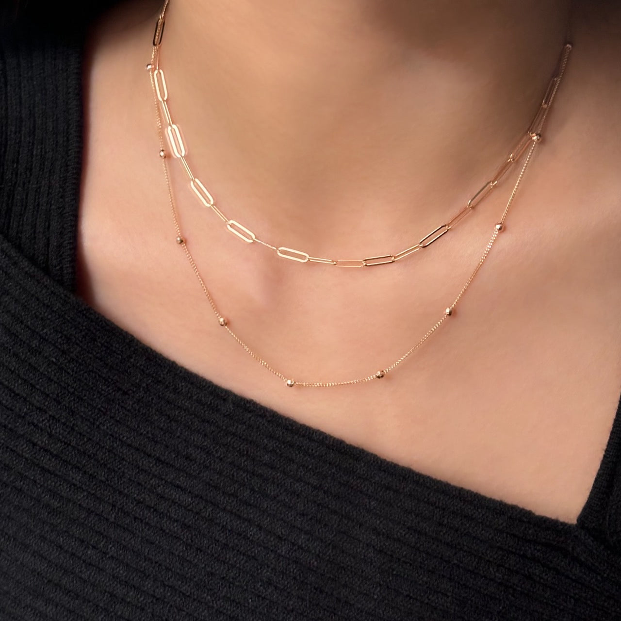 Double Row Necklace