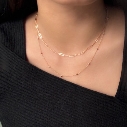 Double Row Necklace
