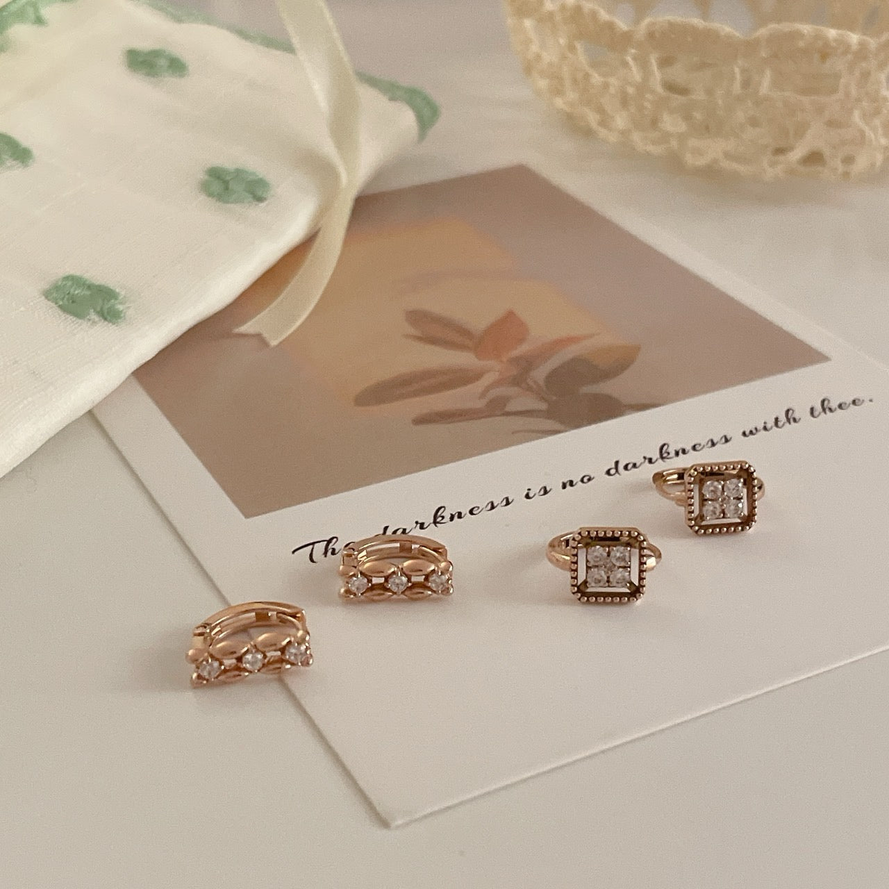 Square Hoop Earrings