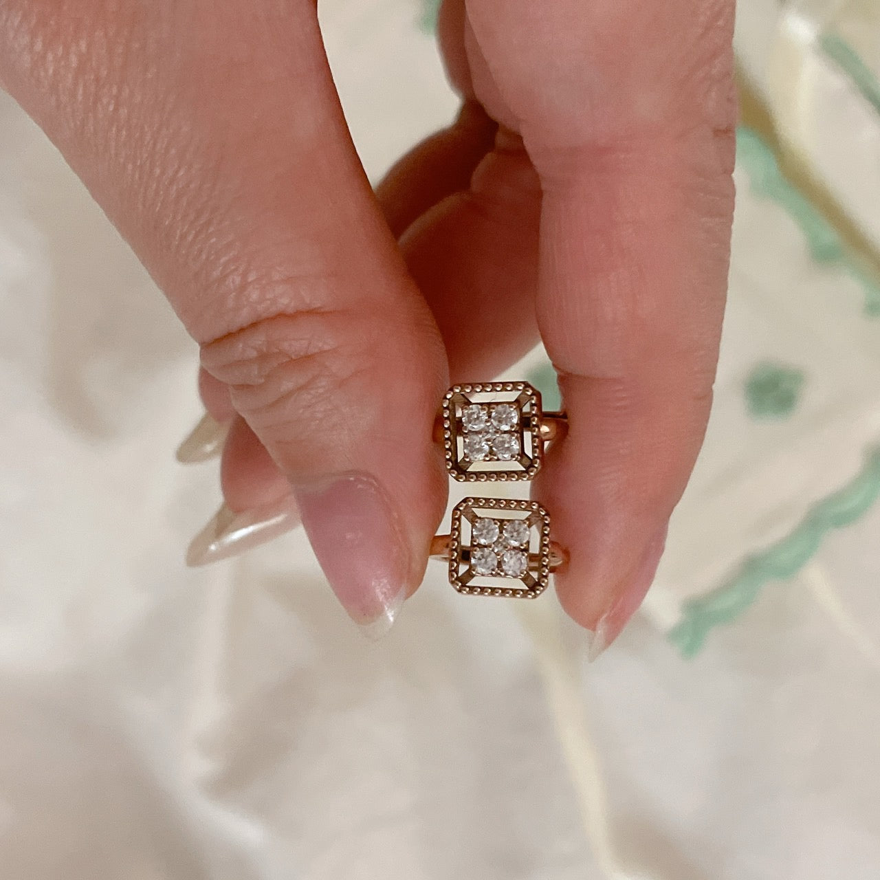 Square Hoop Earrings