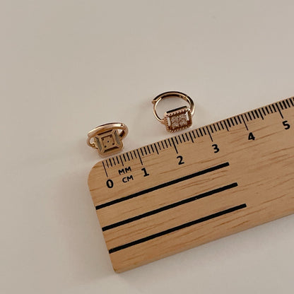 Square Hoop Earrings