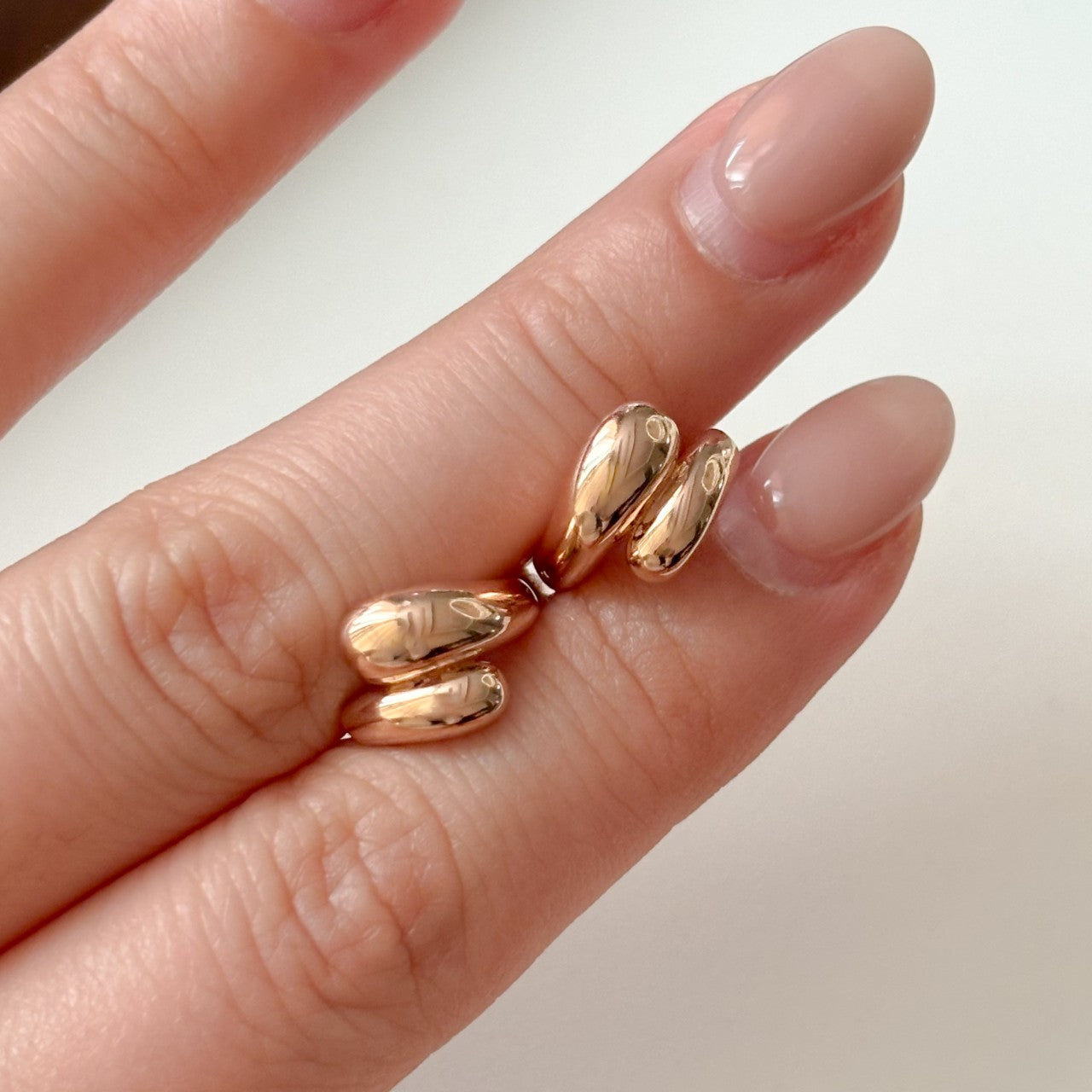Double Line Earrings