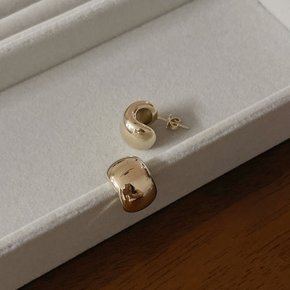 Chunky Hoop Earrings