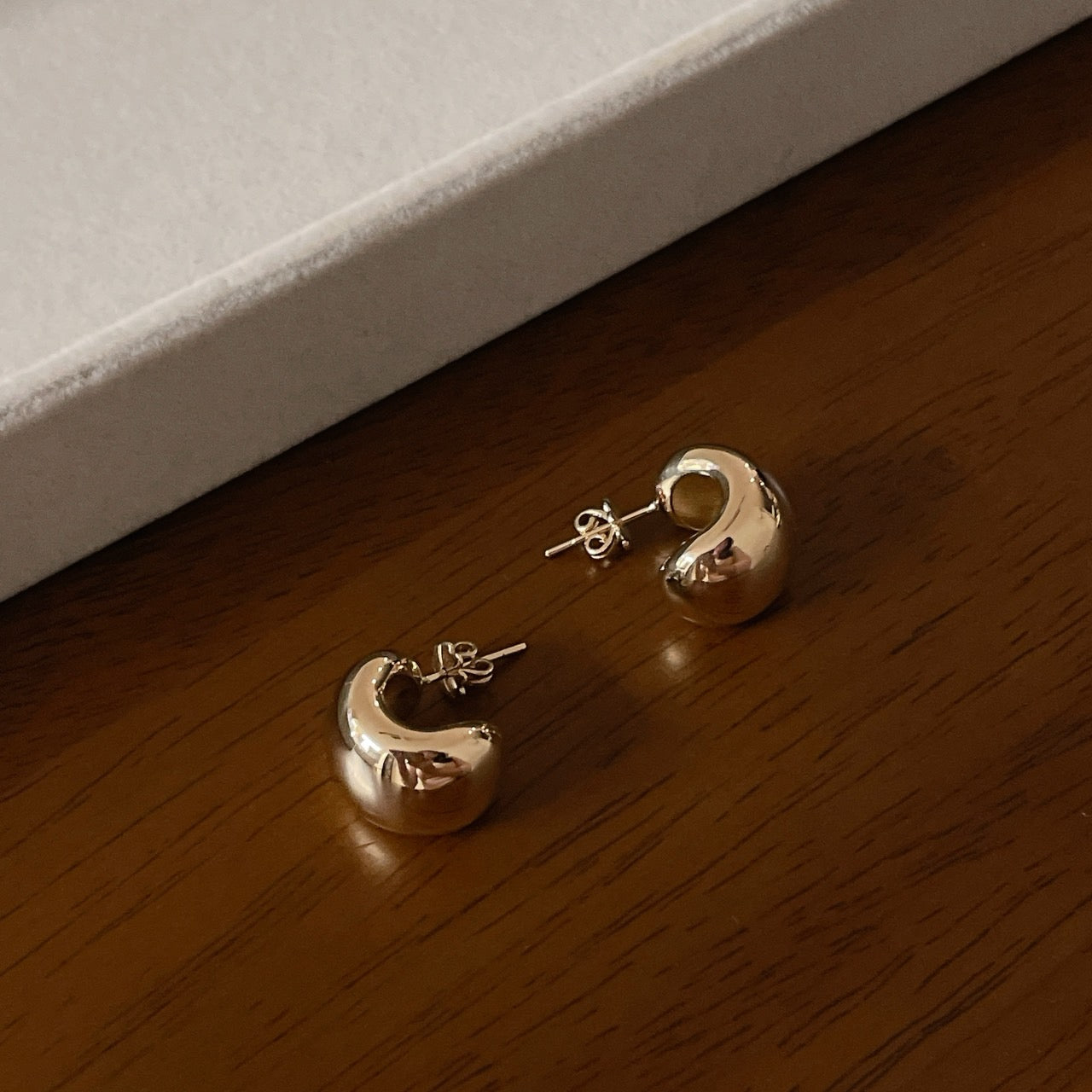 Chunky Hoop Earrings