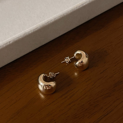 Chunky Hoop Earrings