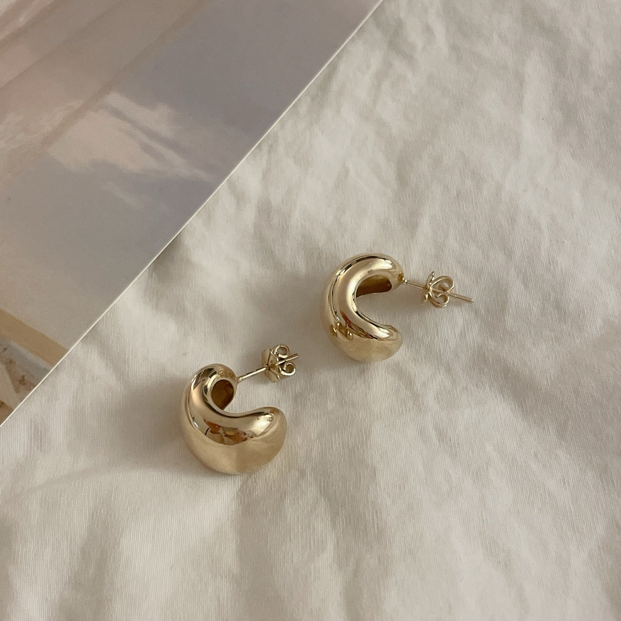 Chunky Hoop Earrings
