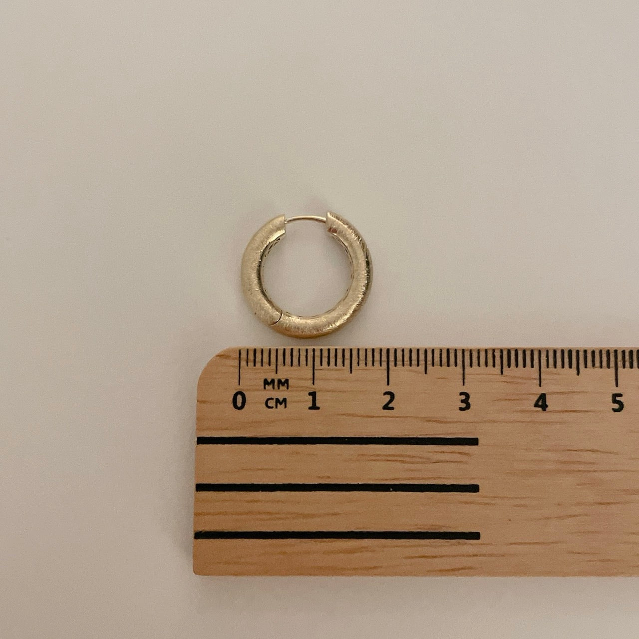 Textured Hoop Earrings