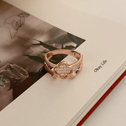 Clover Open Ring