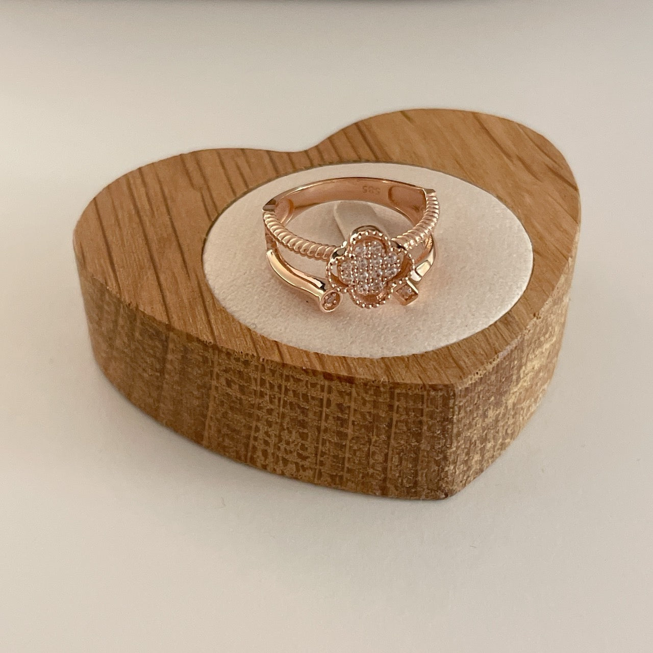 Clover Open Ring