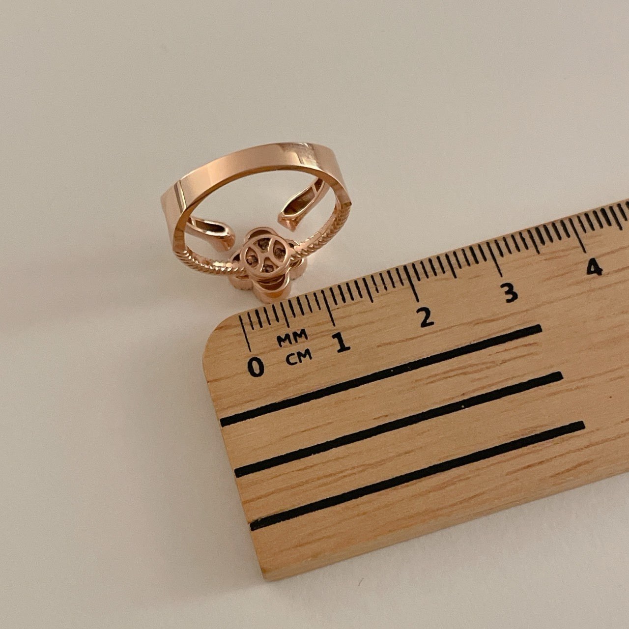 Clover Open Ring