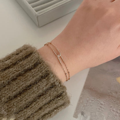 Rectangle Bead Bracelet