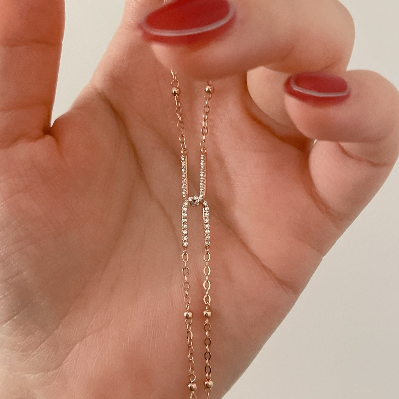 Rectangle Bead Bracelet