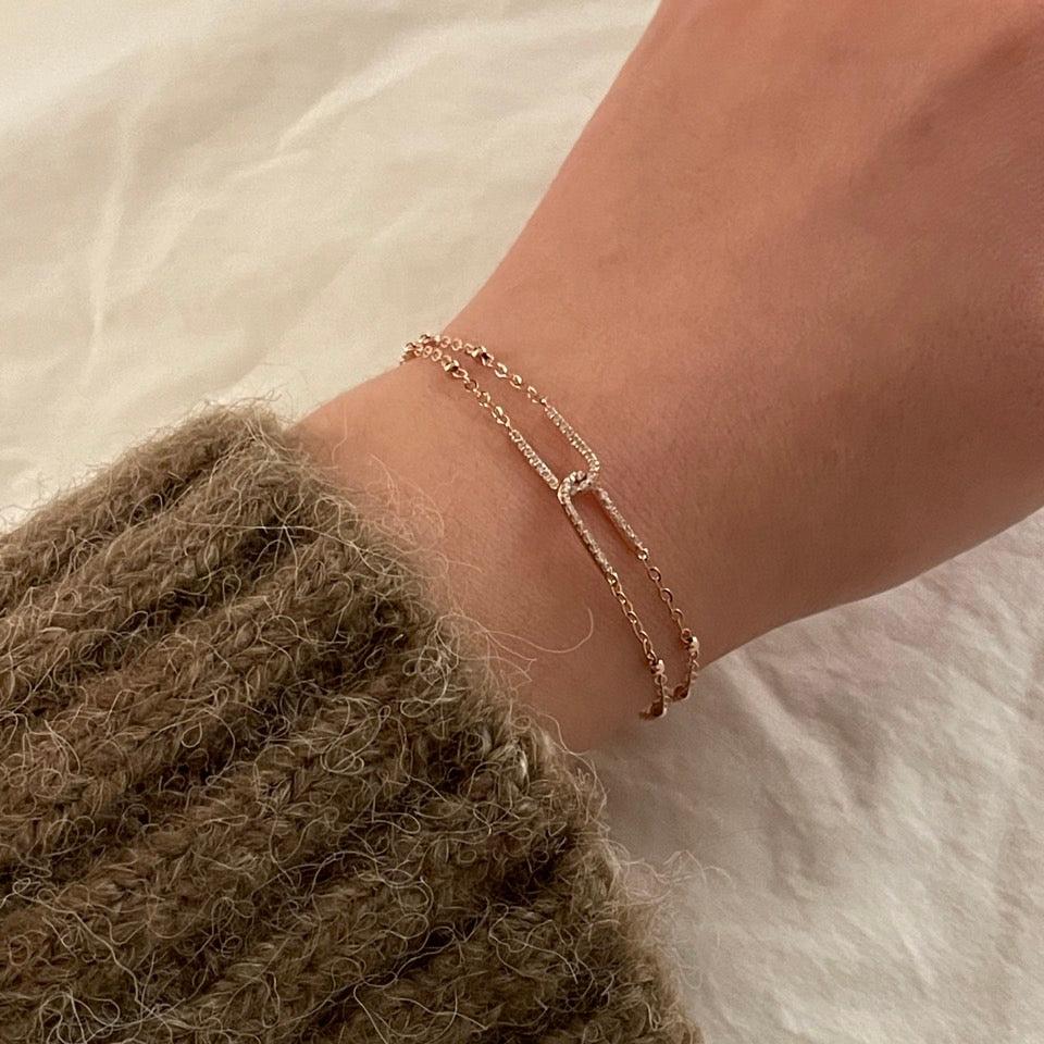 Rectangle Bead Bracelet