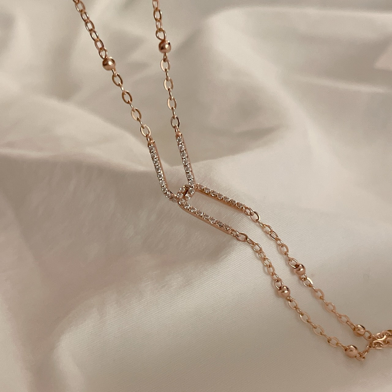 Rectangle Bead Bracelet