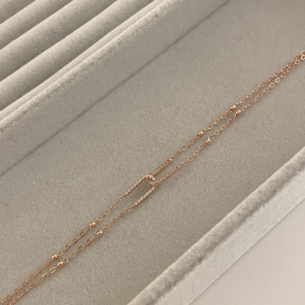 Rectangle Bead Bracelet