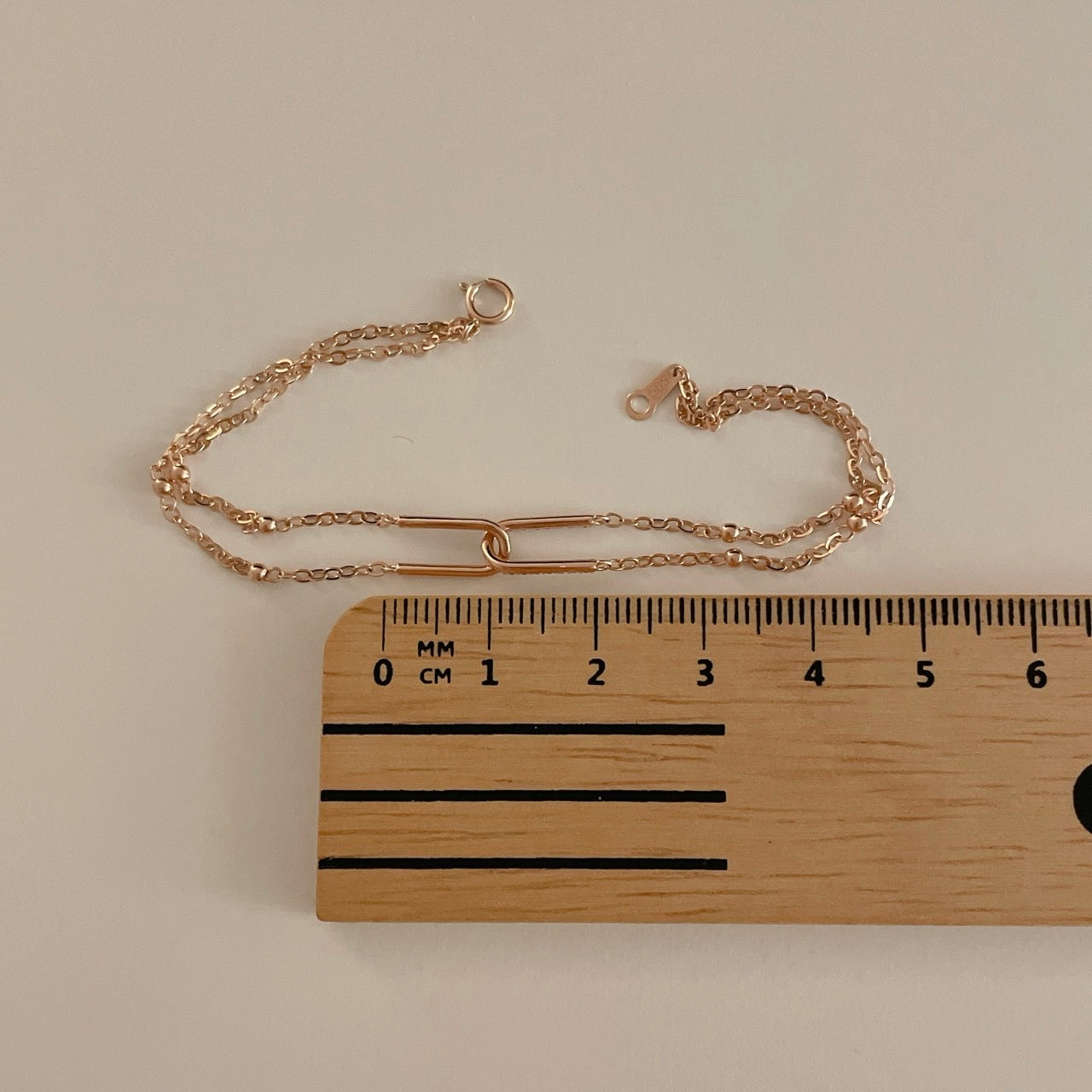 Rectangle Bead Bracelet