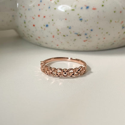 Rounded wave ring