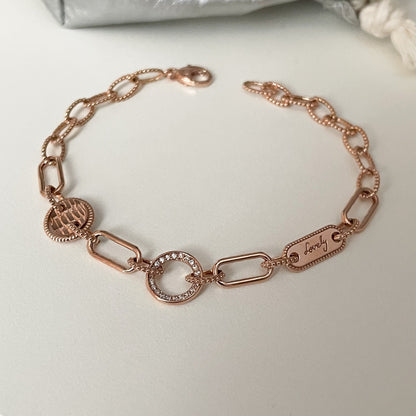 Paperclip Chain Bracelet