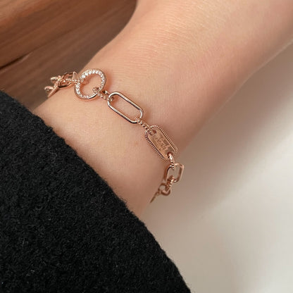 Paperclip Chain Bracelet