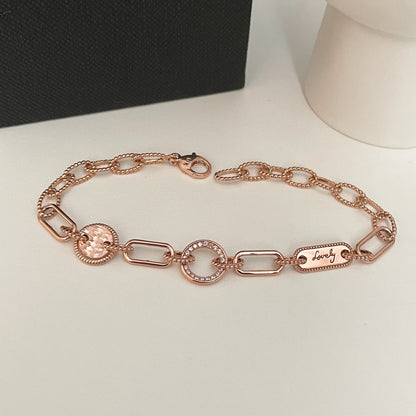 Paperclip Chain Bracelet