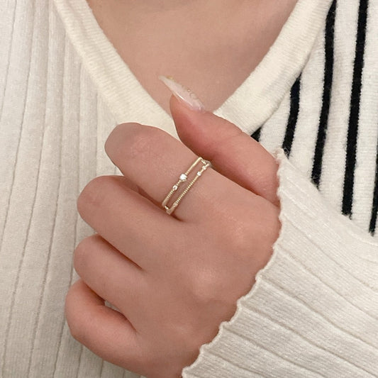 Double Row Ring