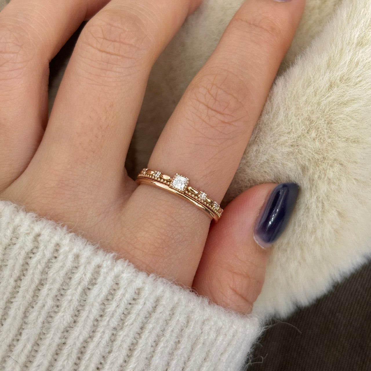 Milgrain Ring