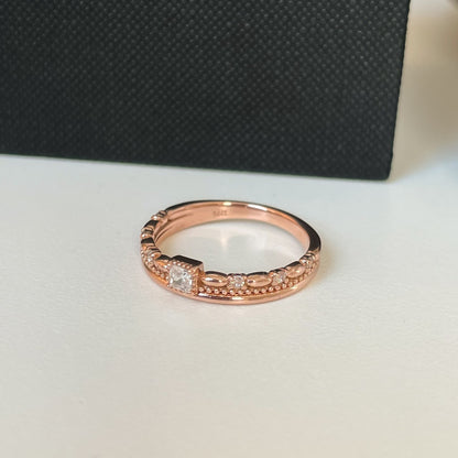 Milgrain Ring