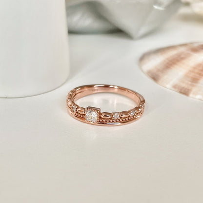 Milgrain Ring
