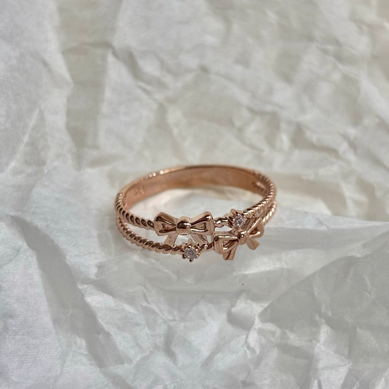 Double Bow Ring