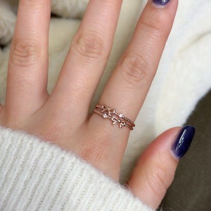 Double Bow Ring