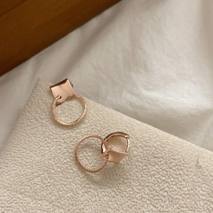 Rhombus Dangle Earrings