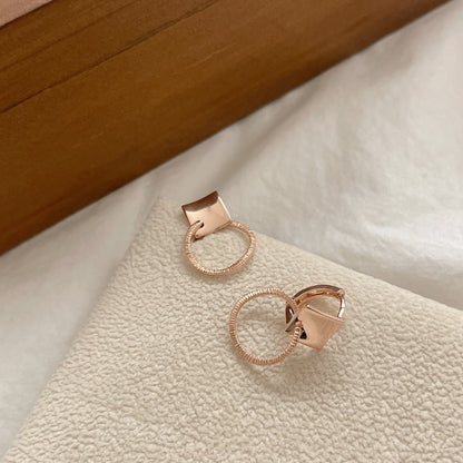 Rhombus Dangle Earrings