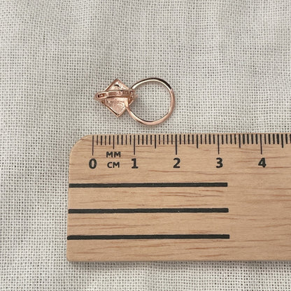 Rhombus Dangle Earrings