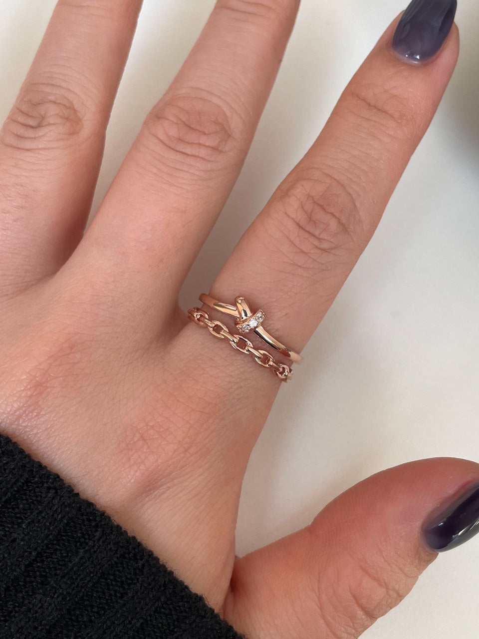 Knot Chain Ring